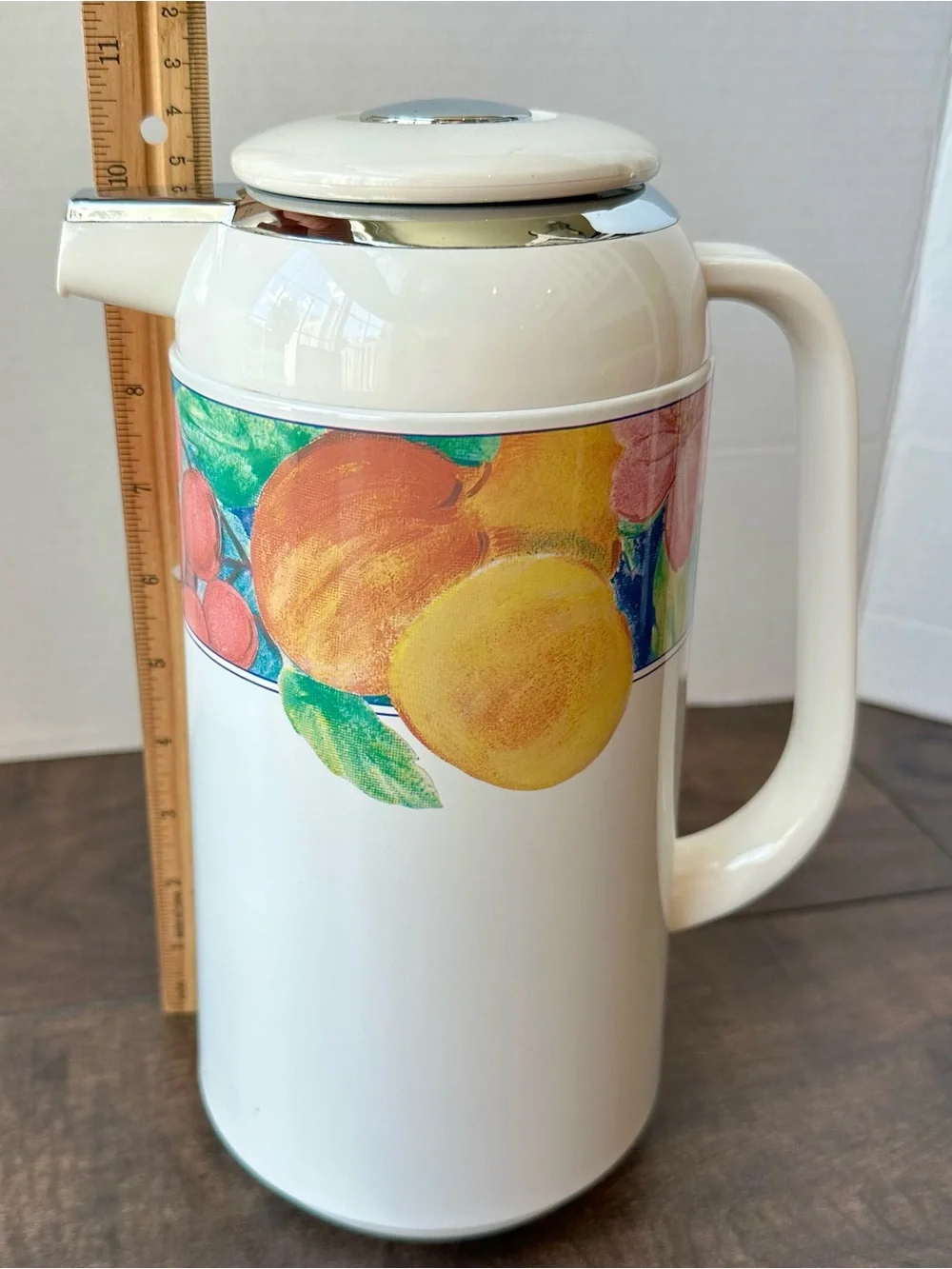 Vintage Mikasa Exotic Garden Thermal Carafe Thermos 1L Coffee Server FW260-008